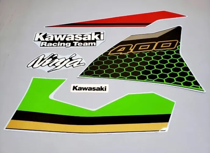 Adesivo carenagem ninja 400 2020