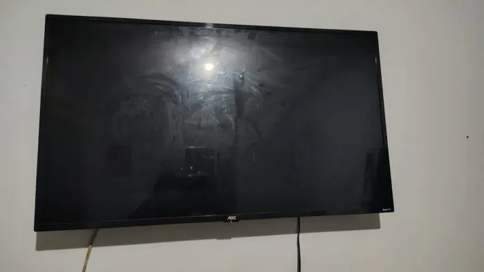 Smart TV AOC Roku TV 43" Completa - Funcionando Perfeitamente