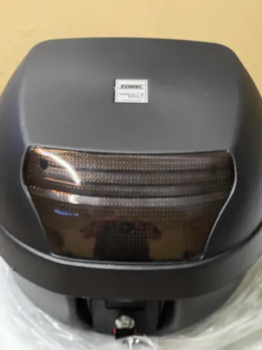 Bau Moto Bauleto Universal 28 Litros Pro Tork Smartbox Fumê