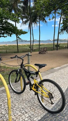 Bicicleta Track TB100 Full Suspension Aro 26 - 18 Marchas - Ótimo Estado