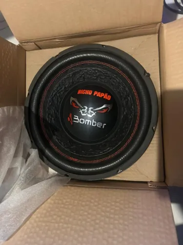 Subwoofer 12 Pol Bomber 600w rms 4+4 Ohms Bicho Papão