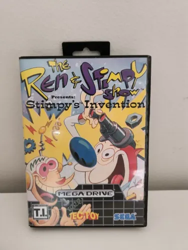 Cartucho Mega Drive Ren & Stimpy Stimpy's Invention