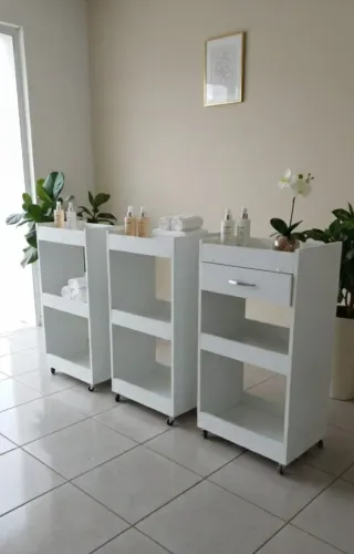  Auxiliar com gaveta MDF FRETE GRÁTIS 