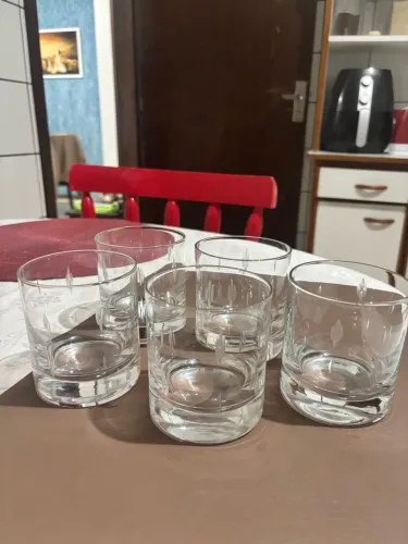 Copos de cristal