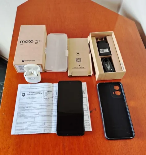 Moto G 34 256 GB 5G . Na caixa/N.F.+fone