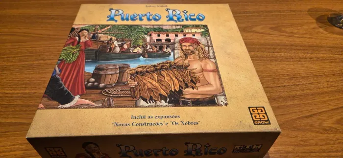 JOGO DE TABULEIRO? PUERTO RICO - Grow | Edição com expansões