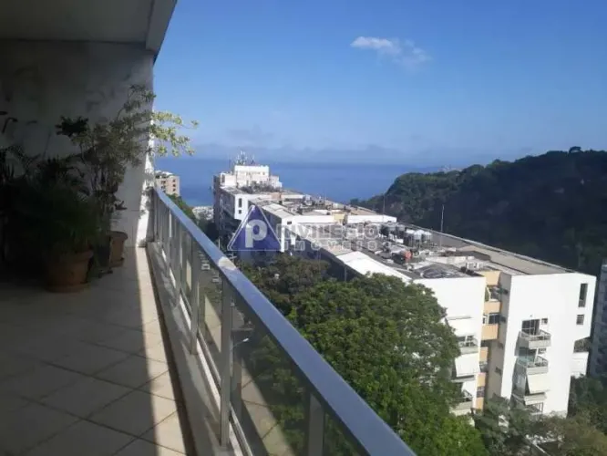 Cobertura Frente Leblon com Vista Mar, 3Qts, 3 Vagas e Varanda Gourmet