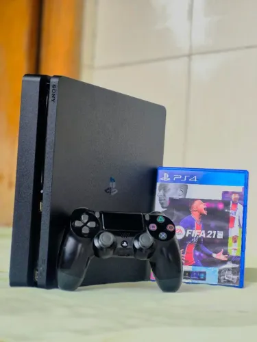 Ps4 Slim 1TB - Controle Original + Fifa 21