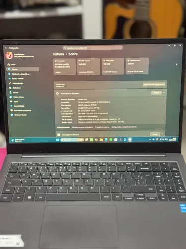 Samsung Galaxy Book2 - Intel Core i3 12th geração | SSD 256GB | Windows 11