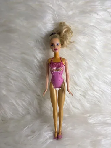 Boneca Barbie Bailarina Rosa Mattel