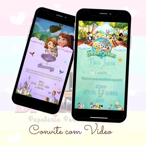 Convites para festas