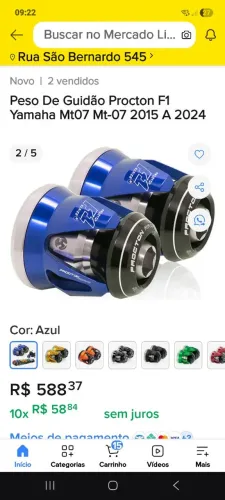 Peças mt 07 !!!