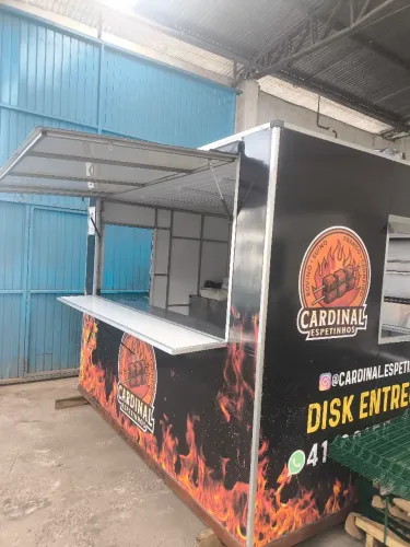 Container para lanche semi novo