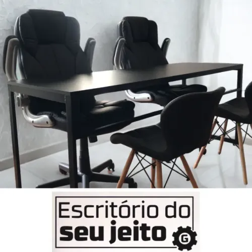 Escrivaninha 1,8m NOVA Mesa Multiuso Computador Gamer Notebook Escritório Home Office