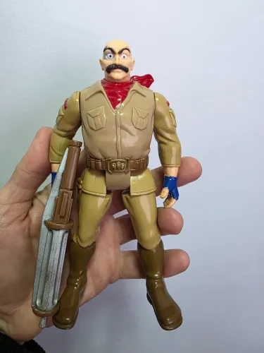 Boneco Thundercats Sarafi Joe Ljn completo original anos 80