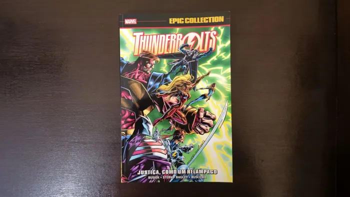 Thunderbolts - Justiça, Como Um Relâmpago - Marvel Epic Collection - HQ Panini