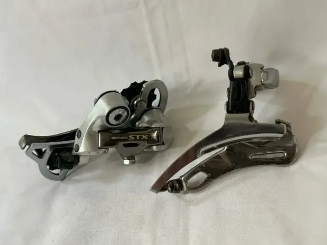 Combo Cambios Shimano Dianteiro Alivio Traseiro STX (3x7) USADO