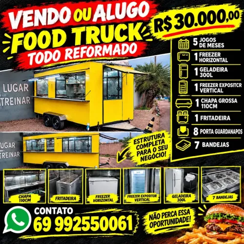 Food Truck TRAILER completo