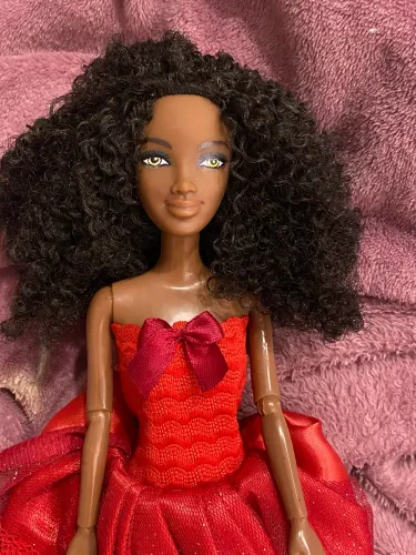 Boneca Barbie Afro Negra