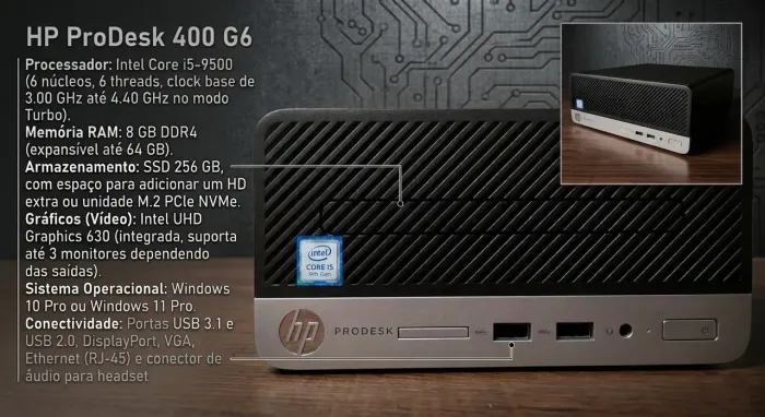 HP ProDesk 400 G6 - SFF
