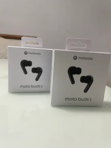 Fone Moto Buds 2 Lacrado c/ NF - Galaxy IPhone - Fone de Ouvido