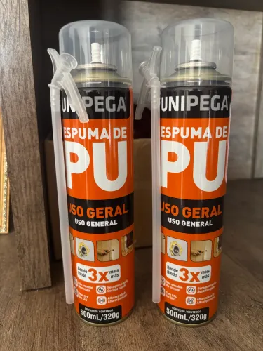 Espuma de PU lacrada