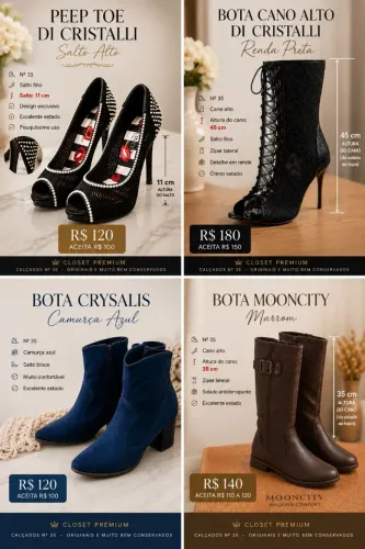 Sapatos diversos_n° 35