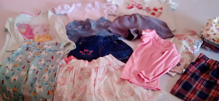 Lote de Roupas Infantis (Menina)