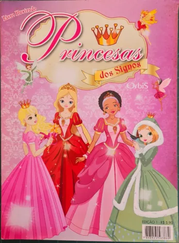 Álbum Princesas dos Signos- Capa Normal - Completo.