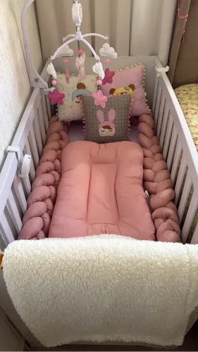 Berço Infantil + Colchão Novinhos