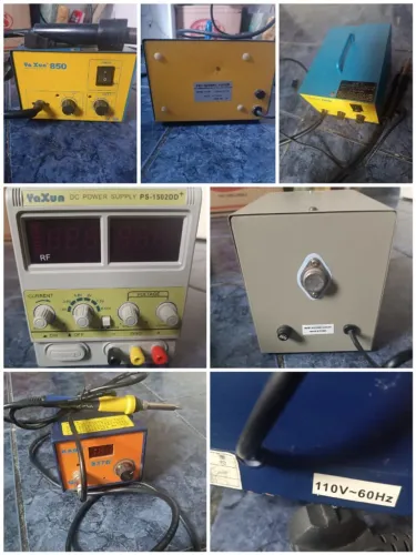 Kit básico para quem está começando no ramo de manutenção de celular...
