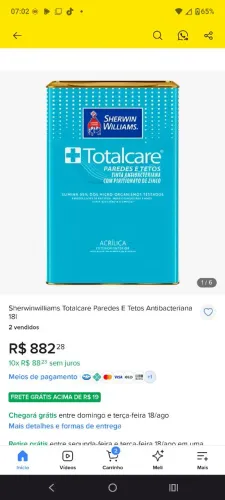 Tinta sherwilians total Care galho seco