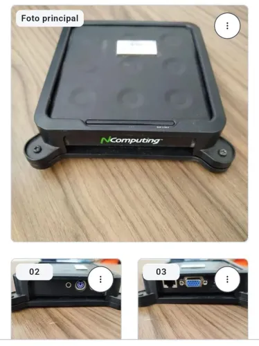 NComputing Thin Client L230 - Tenho 08 unidades c/ carregador e suporte