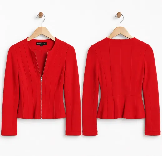 casaquinho vermelho le lis blanc