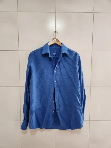 Camisa Massimo Dutti G linho puro