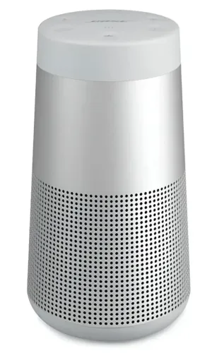 Caixa de som bluetooth bose soundlink revolve. Prateado. Novo.
