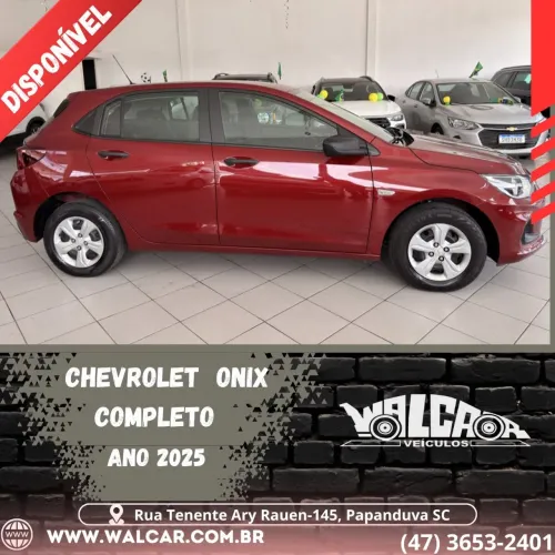 Chevrolet Onix Hatch 1.0 12V Flex Mec. 4P 2025