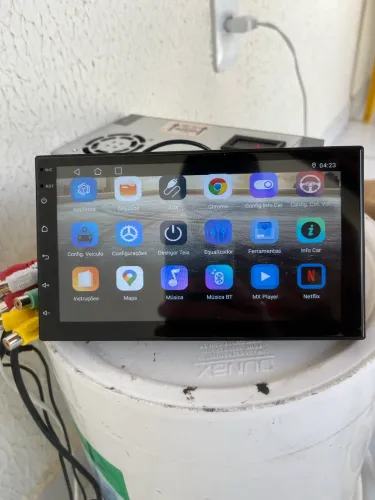 Multimídia Android 7 polegadas