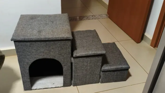 Escada para Pets Botahan, Cama e Rampa para Cachorros e Gatos