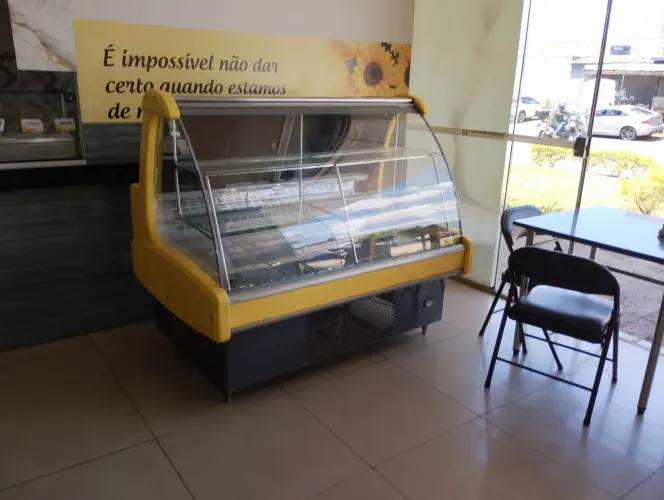 Balcão refrigerado moderno