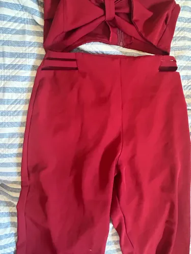 Conjunto de linho.