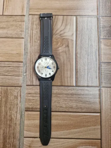 Relógio Masculino Analógico Esportivo com Pulseira de Silicone
