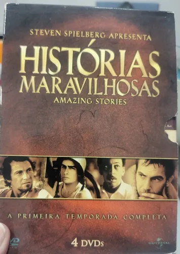 DVD Box Histórias Maravilhosas (Amazing Stories) - 1ª Temporada - Original Seminovo
