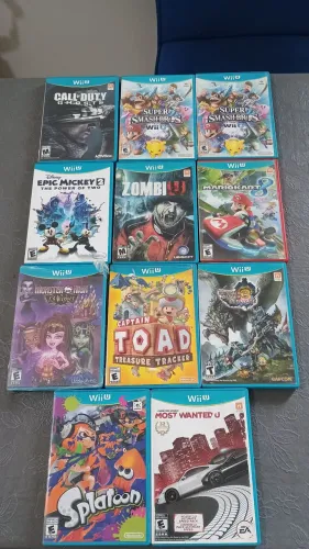 Nintendo wii u jogos .