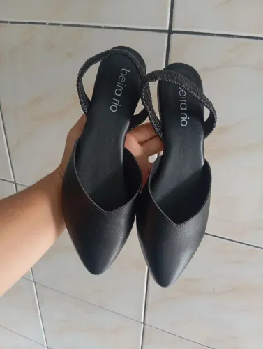 Sapatilha Beira Rio Muler sapato calça um pé 38