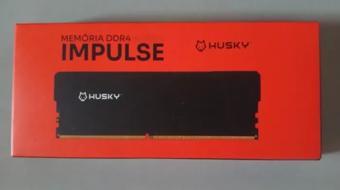 Memória Ram Husky Impulse 16 GB(1x16) 3200 MHz CL 22 NOVA LACRADA