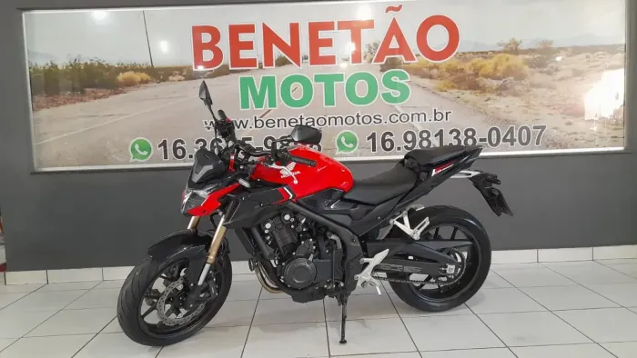 HONDA CB 500F ABS VERMELHO 2023
