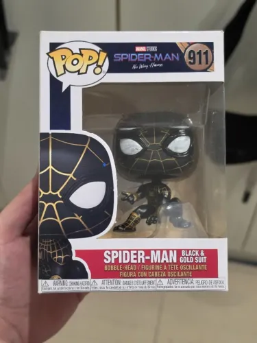 Funko Pop Spider Man Homem Aranha 911 Marvel Original