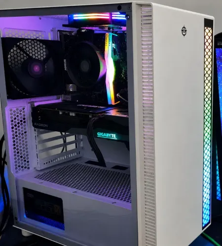  PC Gamer Completo Roda Tudo | RX 7600 | Ryzen 5500 | 16 RAM