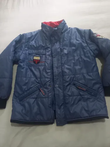 Casaco masculino Chicago azul forrado  Tam 14